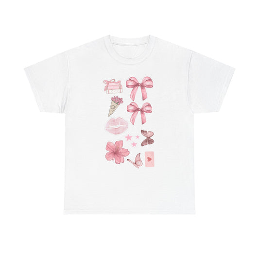 Chic Pink Graphic Tee